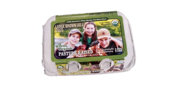 Organic Pasture Raised Shell Eggs 6 count