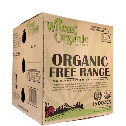 Organic Free Range Bulk Shell Eggs